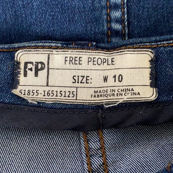 Free people denim skirt - Picture 6 of 7